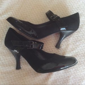 Franco Sarto Black Mary Jane Rafaela Pumps Size 6M